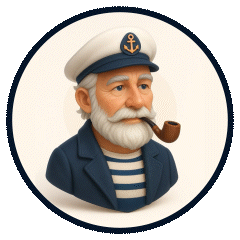 AI Captain Logo Animation